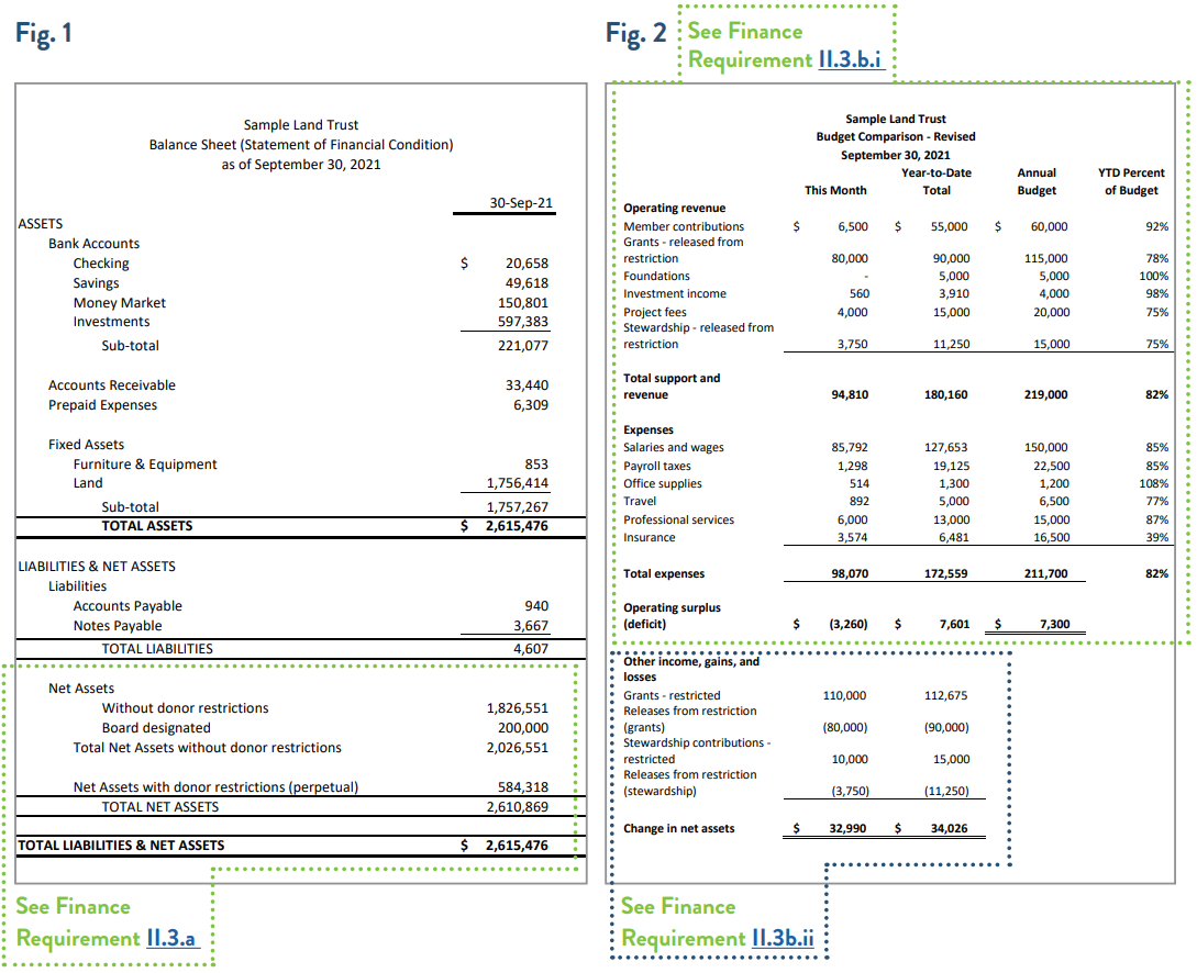 finance reports